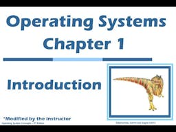 Understanding Operating Systems: Functions, Components, and Concepts
